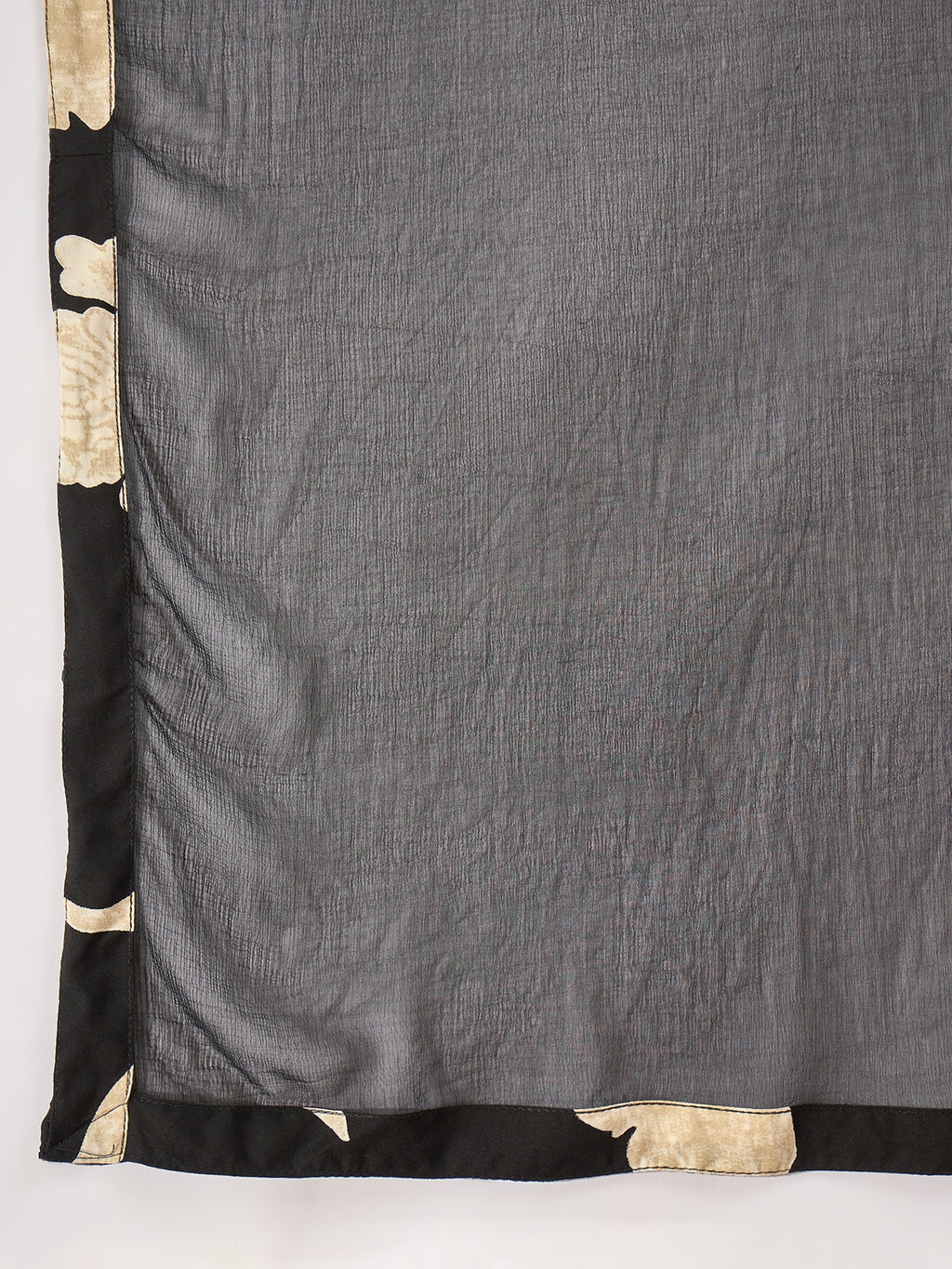 Black Printed Kurta Set — full length everyday look — Black — Banwaree