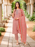 Pink Indian Kurta Set — front view — pure cotton ethnic wear women