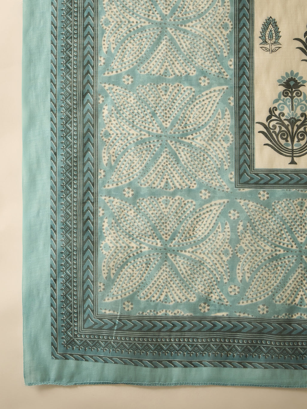 White Silk Blend Festive Kurta Set — full length everyday look — White — Banwaree